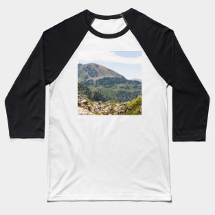 Mountain Landscape in Andorra Baseball T-Shirt